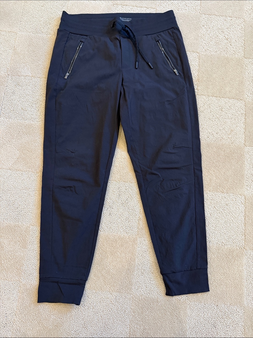 Athleta Black Drawstring Jogger Pants
